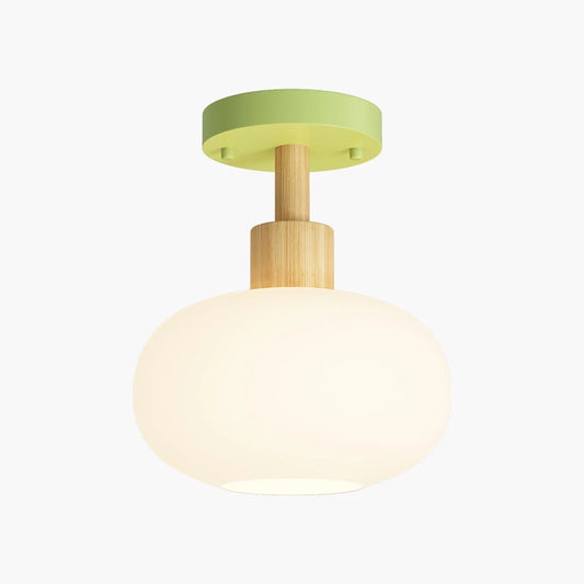 Nordic Modern Hallway Glass Ceiling Light