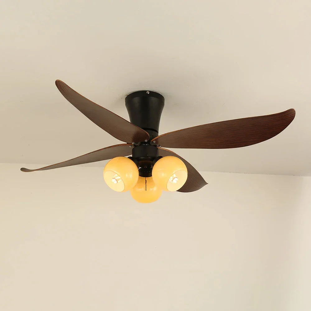 Arbora Bloom Decorative Glass Ceiling Fan Light – Glass detail 15