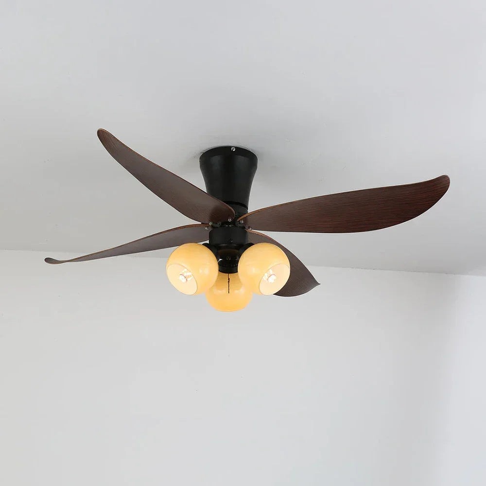 Arbora Bloom Decorative Glass Ceiling Fan Light – Glass detail 11