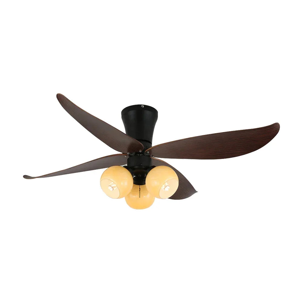 Arbora Bloom Decorative Glass Ceiling Fan Light