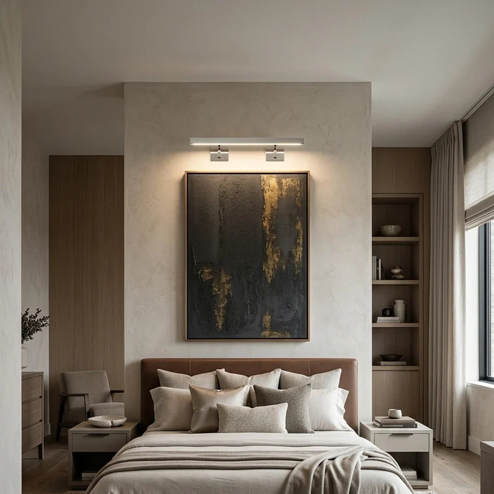 Arden Picture Brass Light Wall Sconce – Brass detail 10