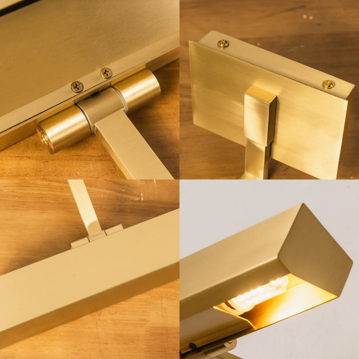 Arden Picture Brass Light Wall Sconce – Brass detail 16