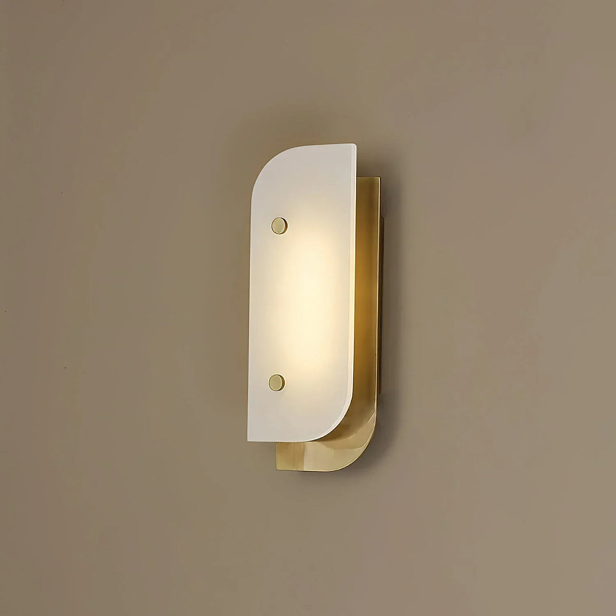 Asymmetrical Elaris Alabaster Wall Lamp – Alabaster detail 14