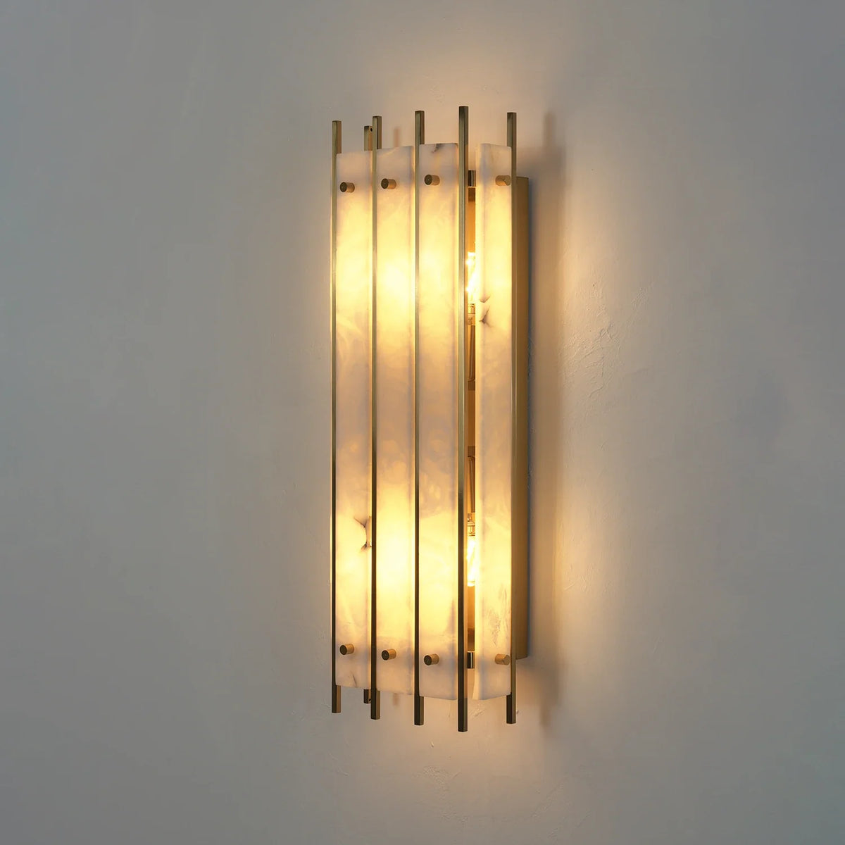 Aurelle Alabaster Wall Sconce – Alabaster detail 17