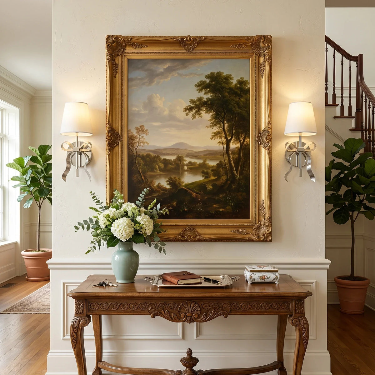 Aurette Ribbon Bow Iron Wall Sconce – Iron detail 4