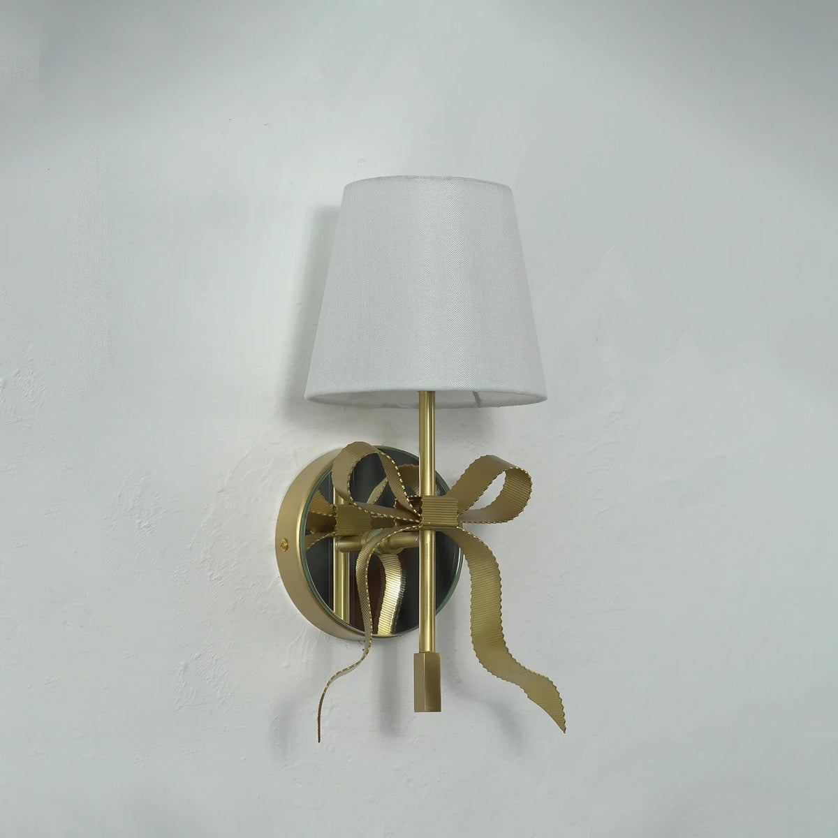 Aurette Ribbon Bow Iron Wall Sconce – Iron detail 14