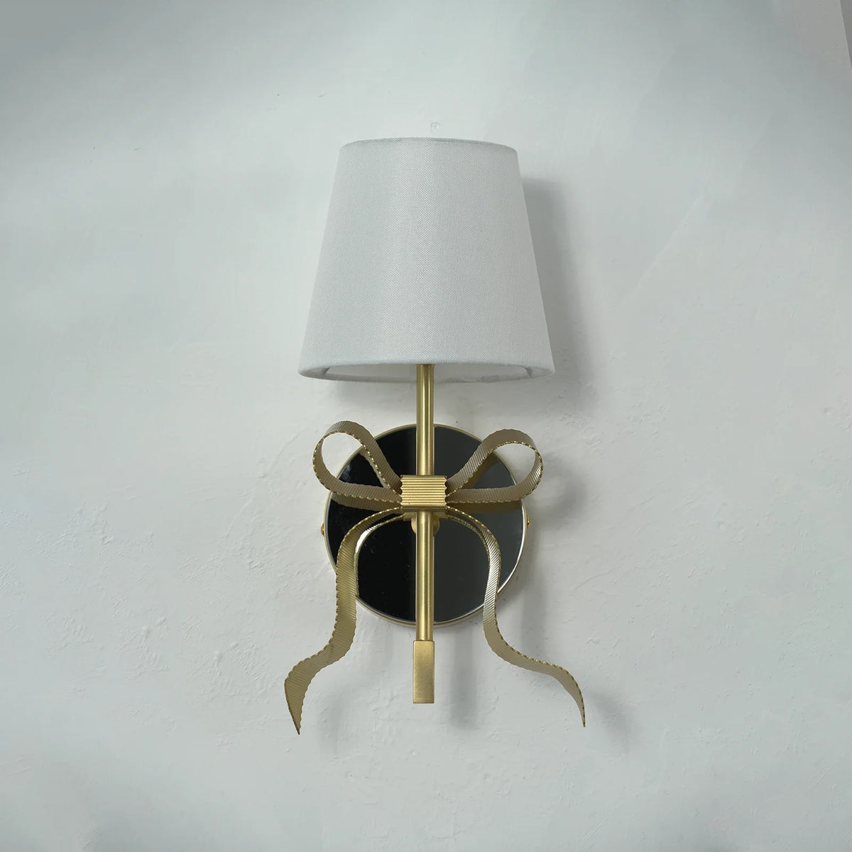 Aurette Ribbon Bow Iron Wall Sconce – Iron detail 15