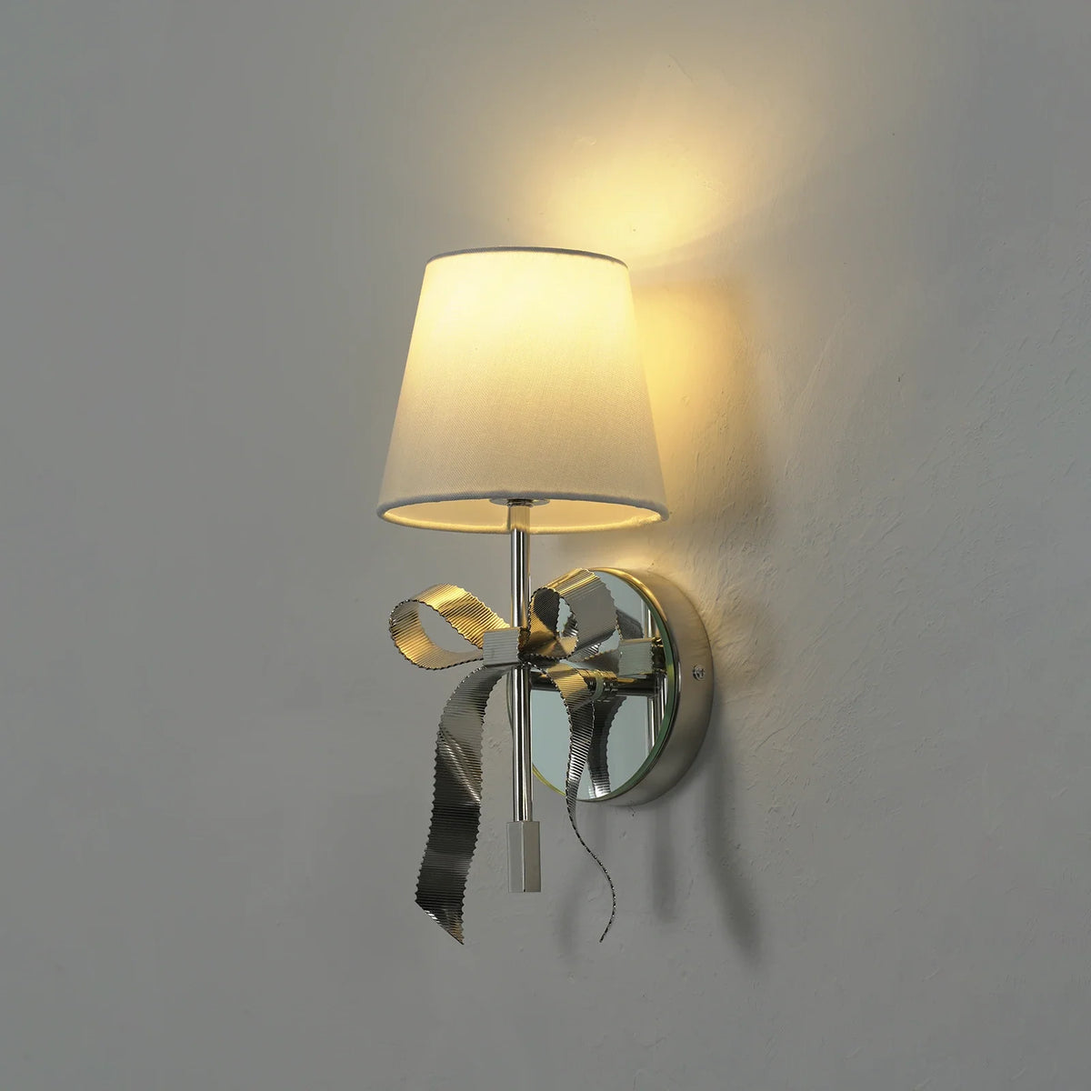 Aurette Ribbon Bow Iron Wall Sconce – Iron detail 17