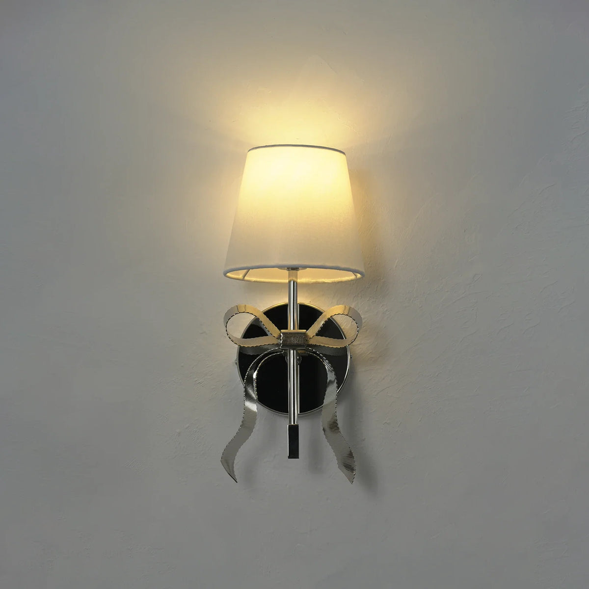 Aurette Ribbon Bow Iron Wall Sconce – Iron detail 16