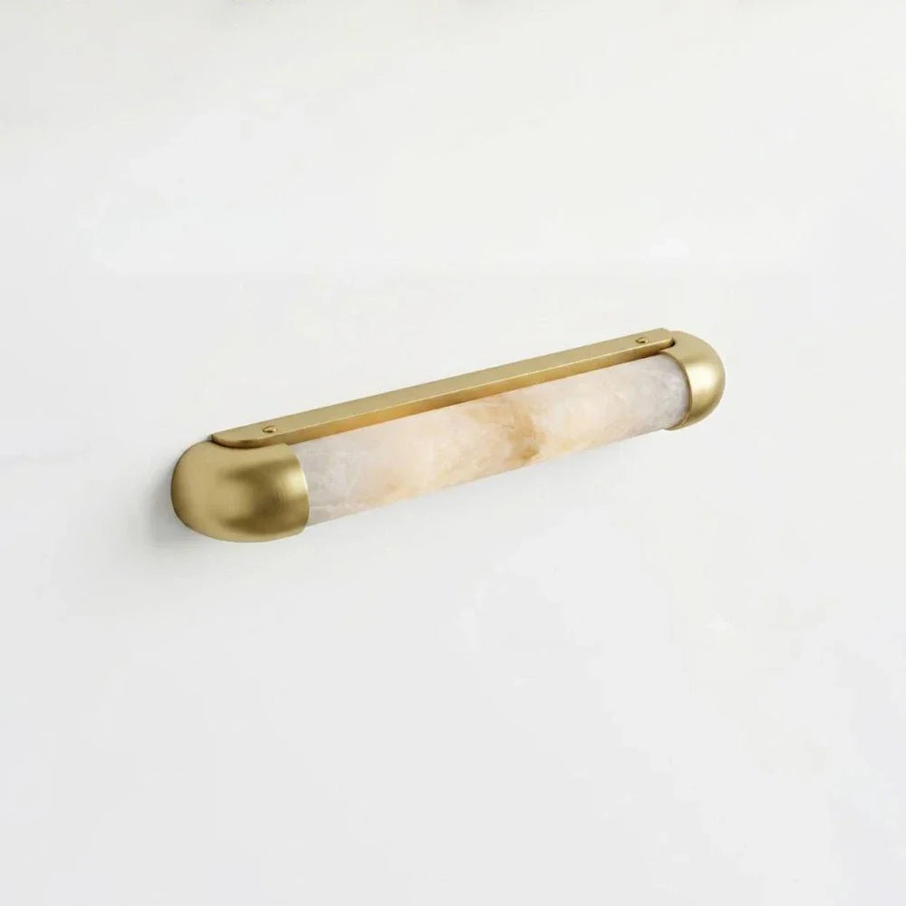 Aveline Bracketed Alabaster Wall Sconce – Alabaster detail 9