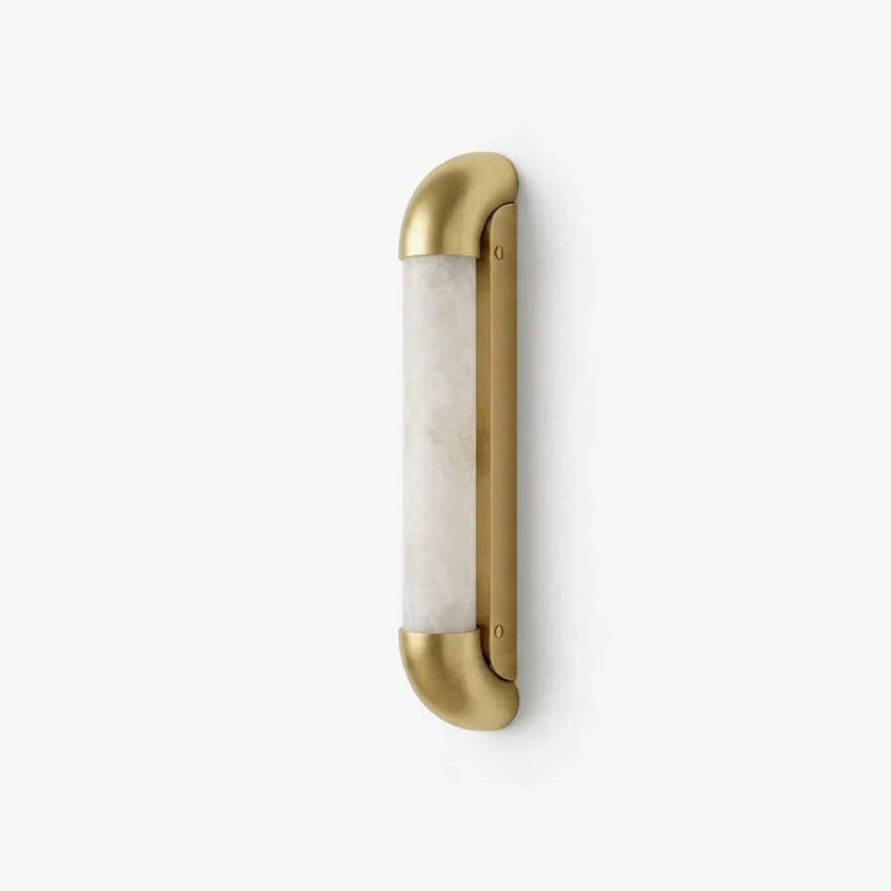 Aveline Bracketed Alabaster Wall Sconce – Alabaster detail 10