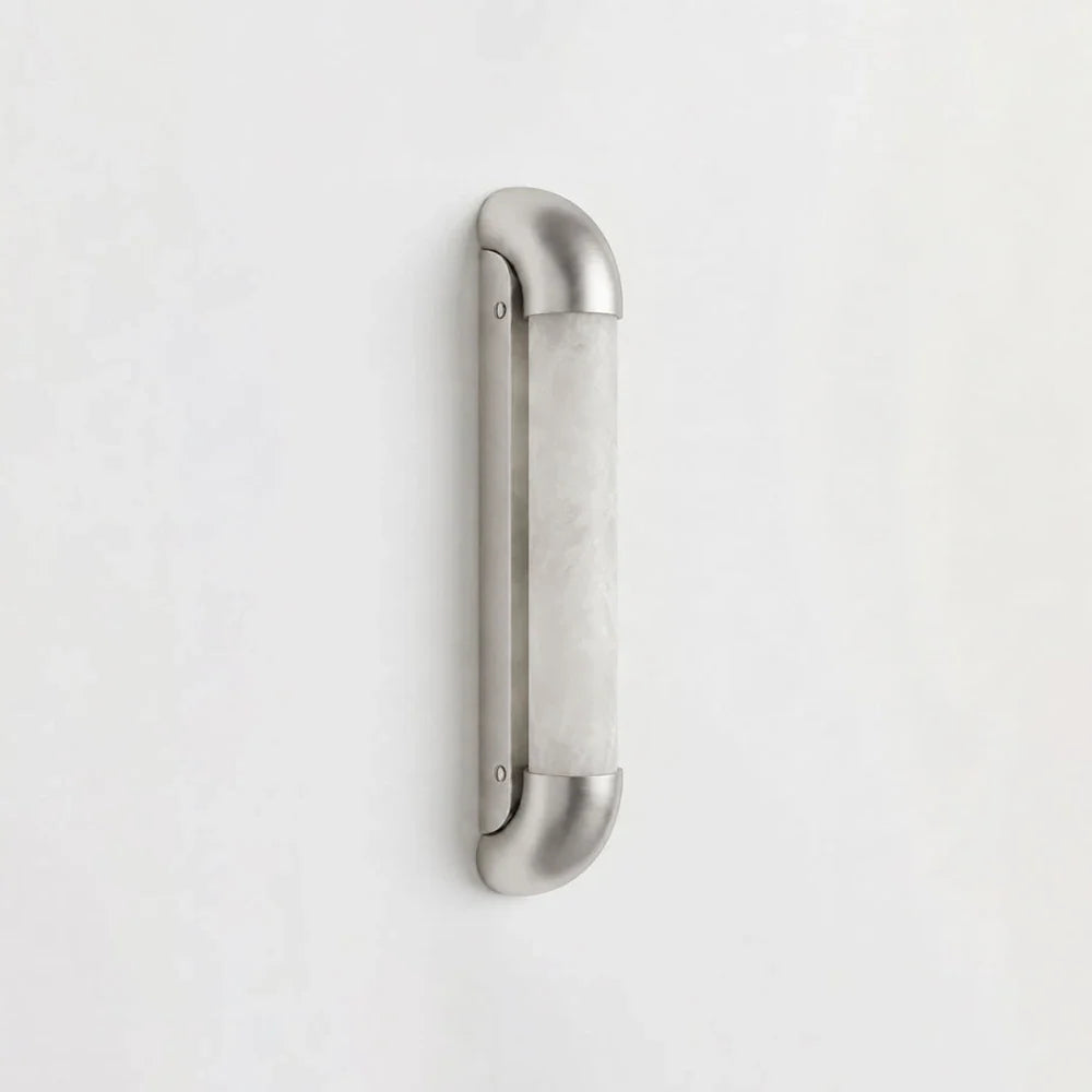 Aveline Bracketed Alabaster Wall Sconce – Alabaster detail 11