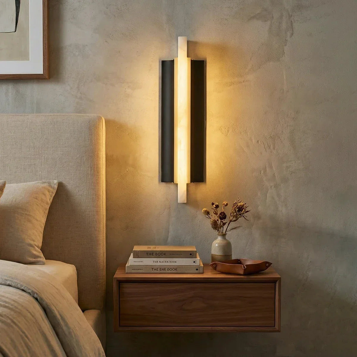 Blade Alabaster Wall Lamp – Alabaster detail 3