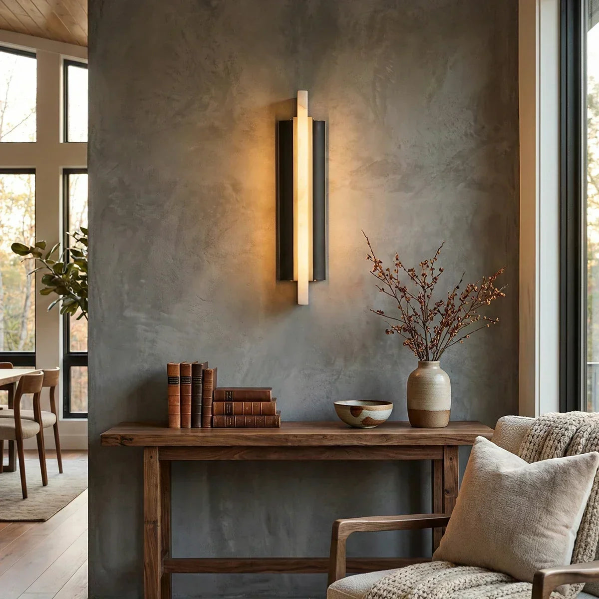 Blade Alabaster Wall Lamp – Alabaster detail 4