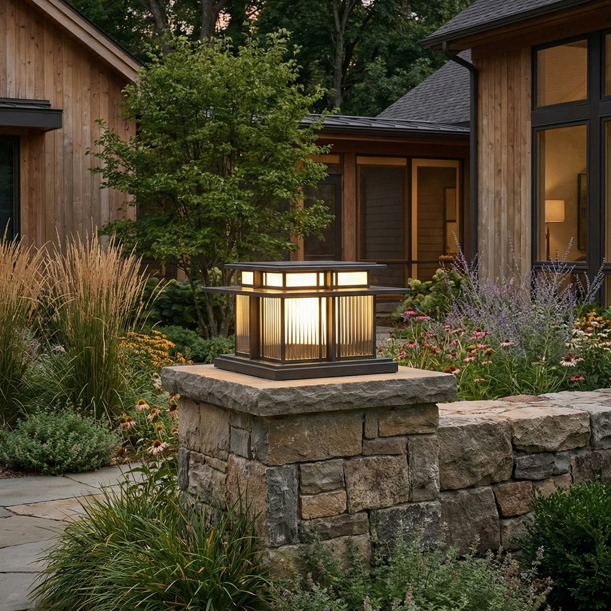 Boilyn Outdoor Pillar Acrylic Table Lamp – Acrylic detail 2