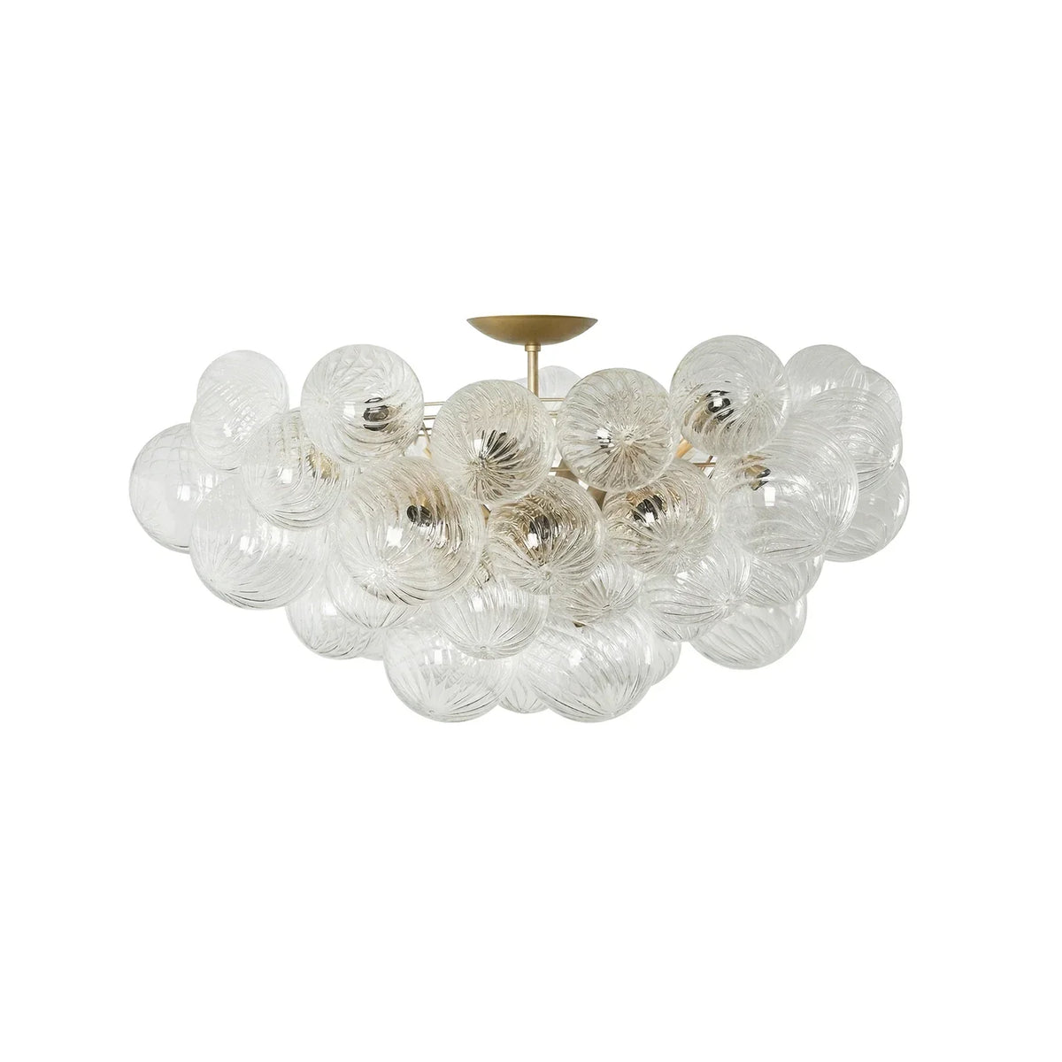 Bubble Texture Glass Ball Ceiling Light – Glass detail 27