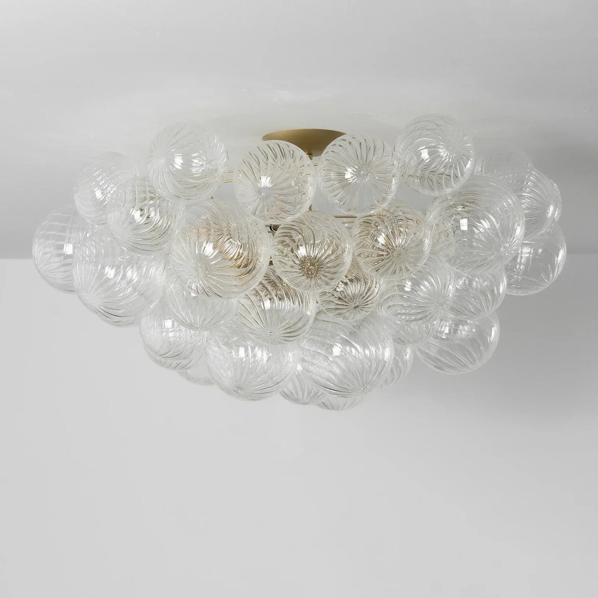 Bubble Texture Glass Ball Ceiling Light – Glass detail 23