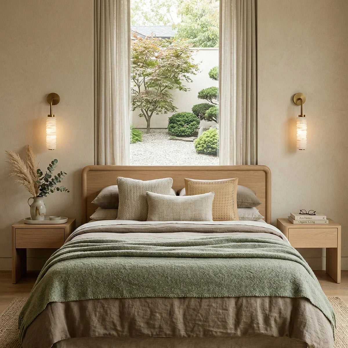 Calla Cylinder Alabaster Wall Lamp – Alabaster detail 8