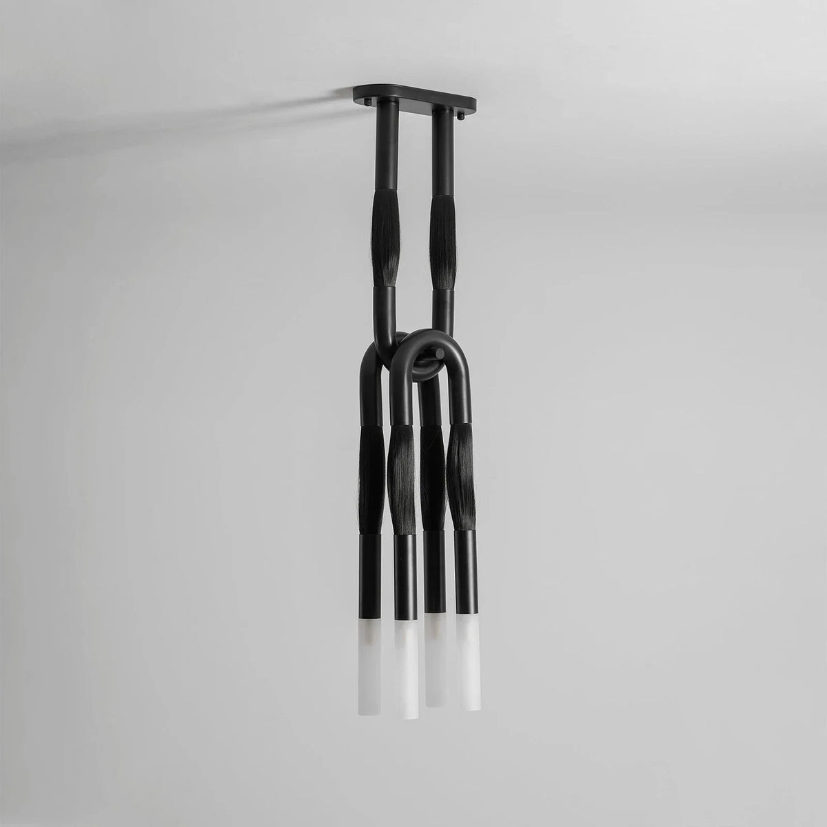 Calligraphy Brush Copper Chandelier – Copper detail 20