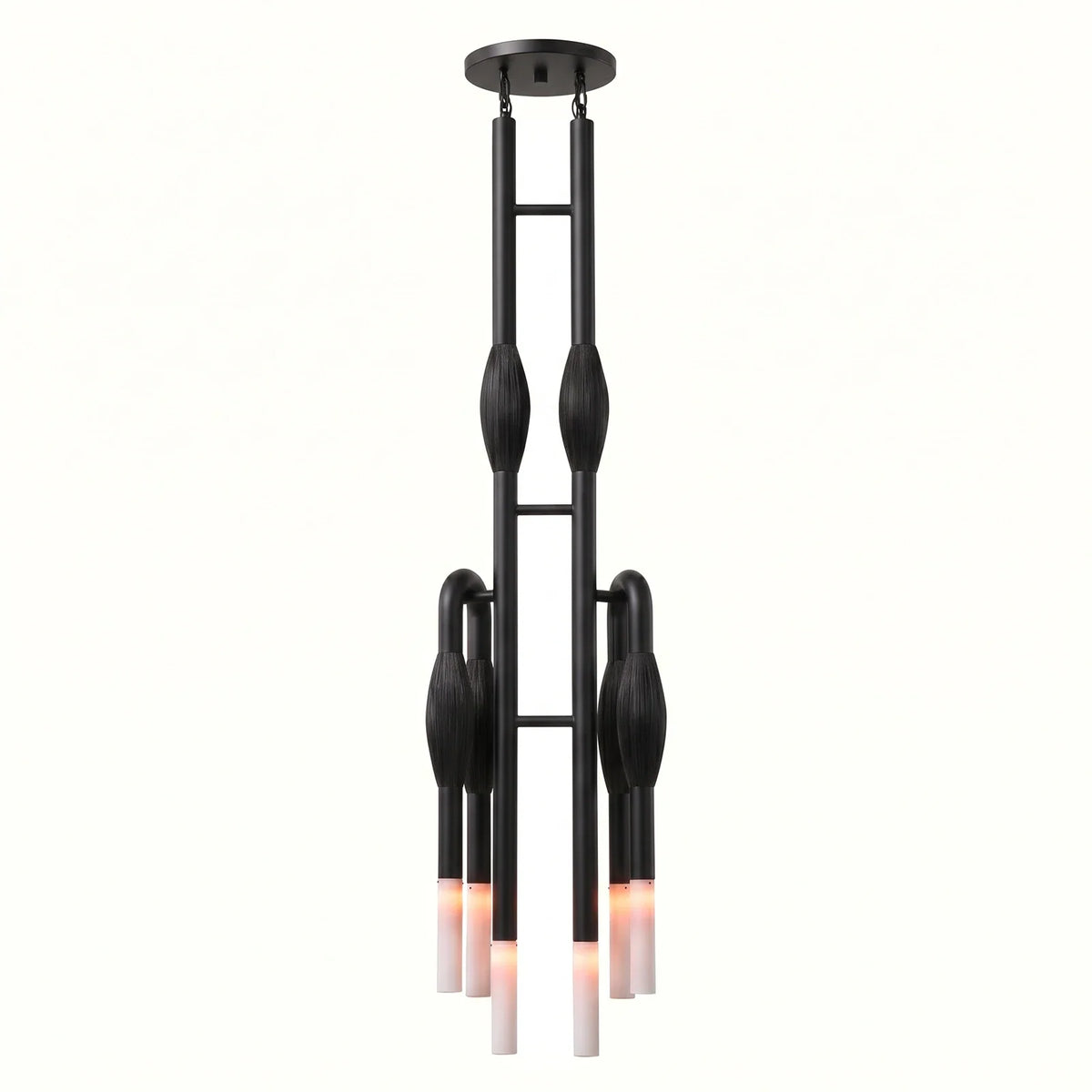 Calligraphy Brush Copper Chandelier – Copper detail 25