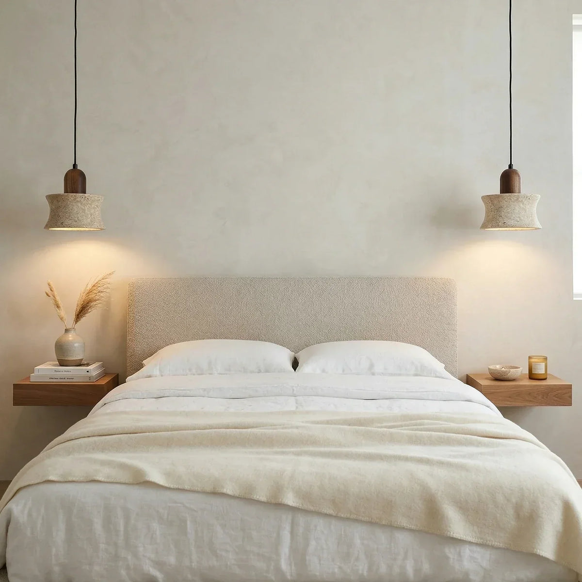 Calviero Travertine Pendant Light – Travertine detail 10