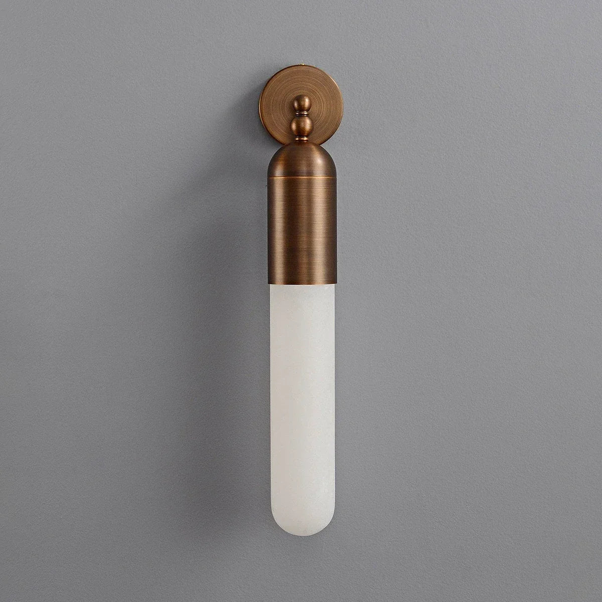 Capsule Linear Alabaster Wall Sconce – Alabaster detail 18