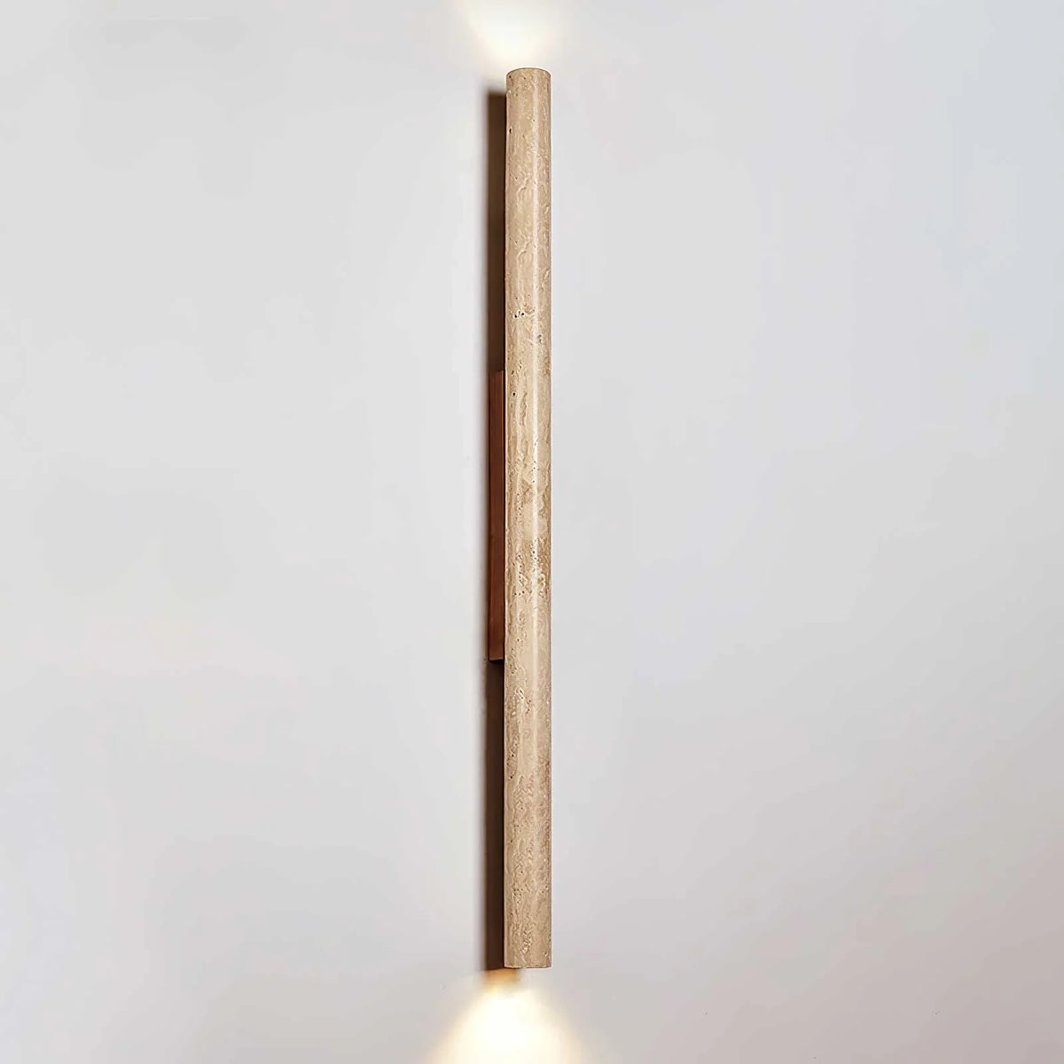 Column Travertine Wall Light – Travertine detail 18
