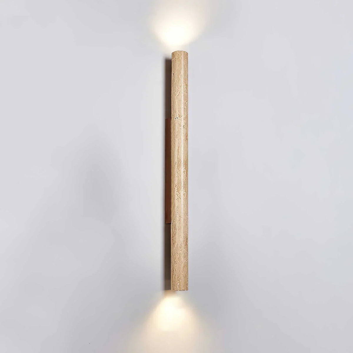 Column Travertine Wall Light – Travertine detail 16