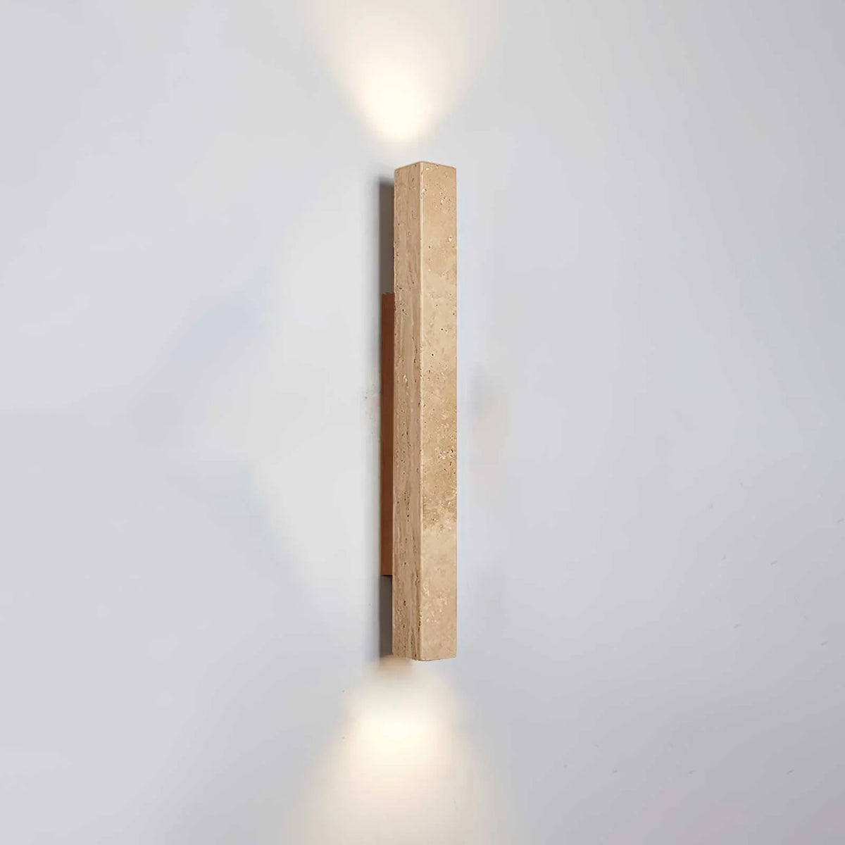 Column Travertine Wall Light – Travertine detail 14