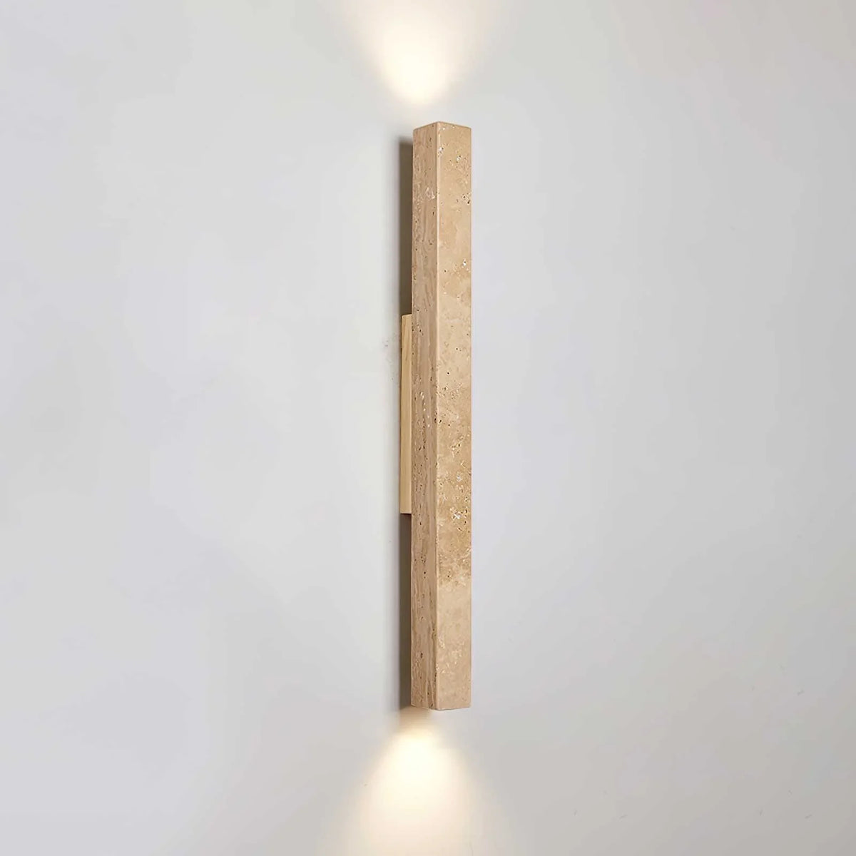 Column Travertine Wall Light – Travertine detail 19