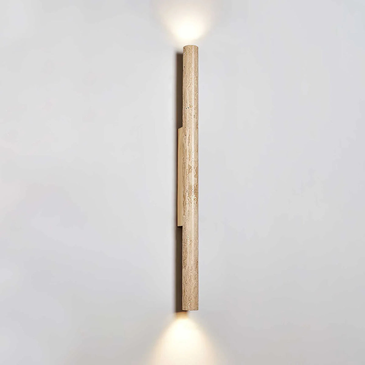Column Travertine Wall Light – Travertine detail 17