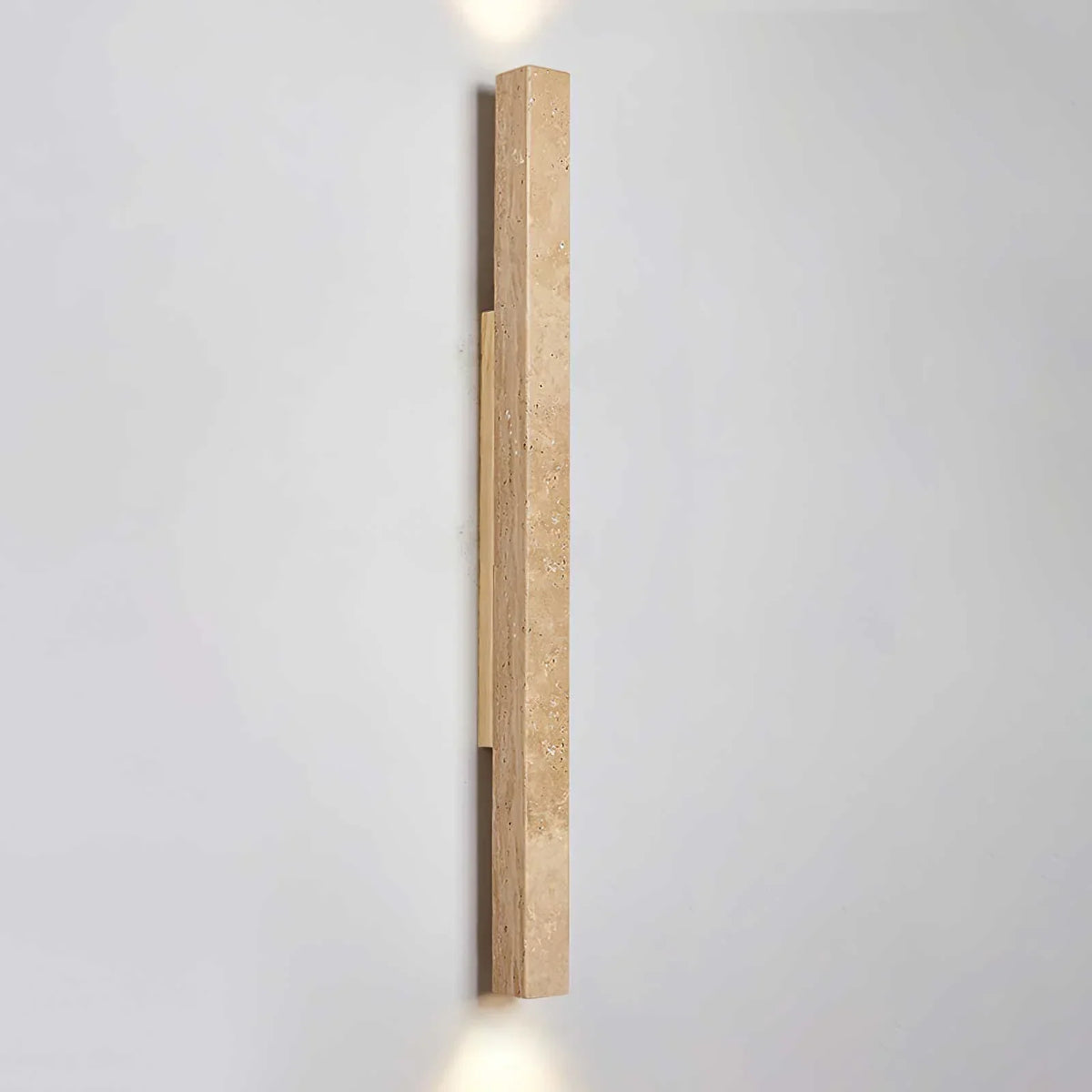 Column Travertine Wall Light – Travertine detail 21
