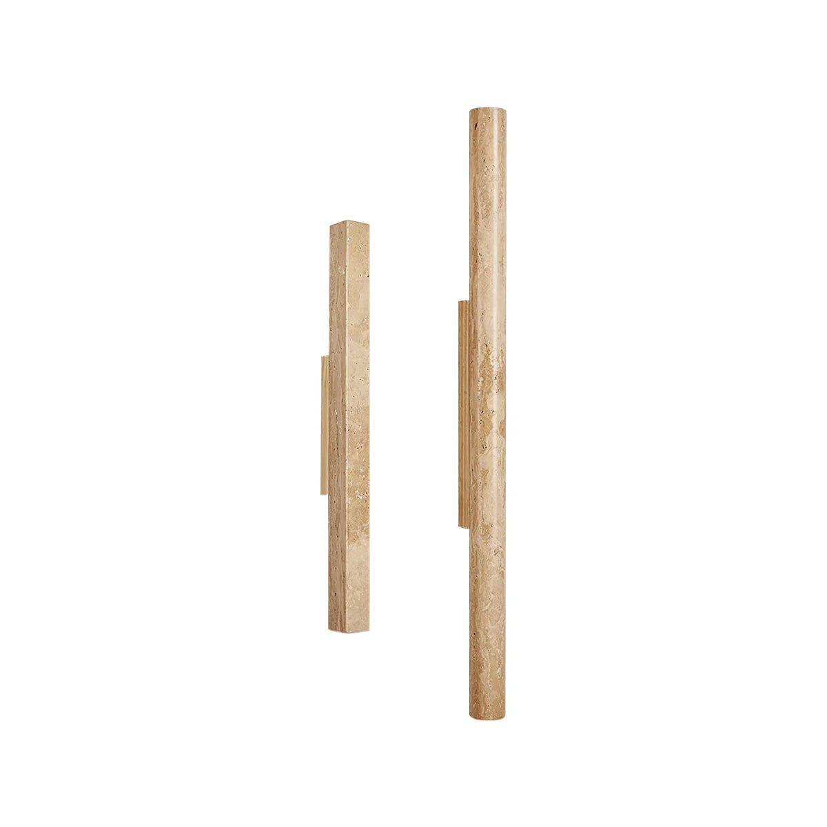Column Travertine Wall Light – Travertine detail 22
