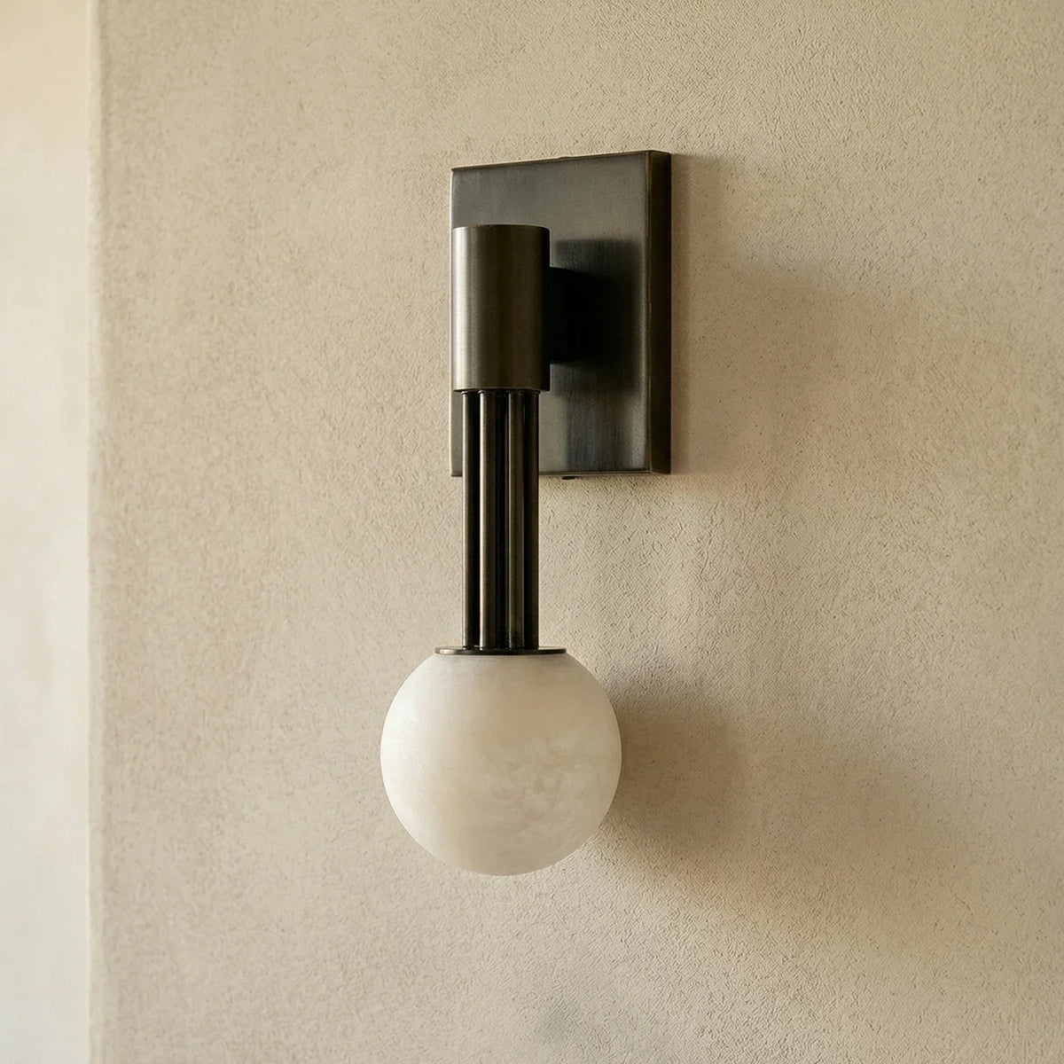 Columnar Obra Spherical Alabaster Wall Lamp – Alabaster detail 13
