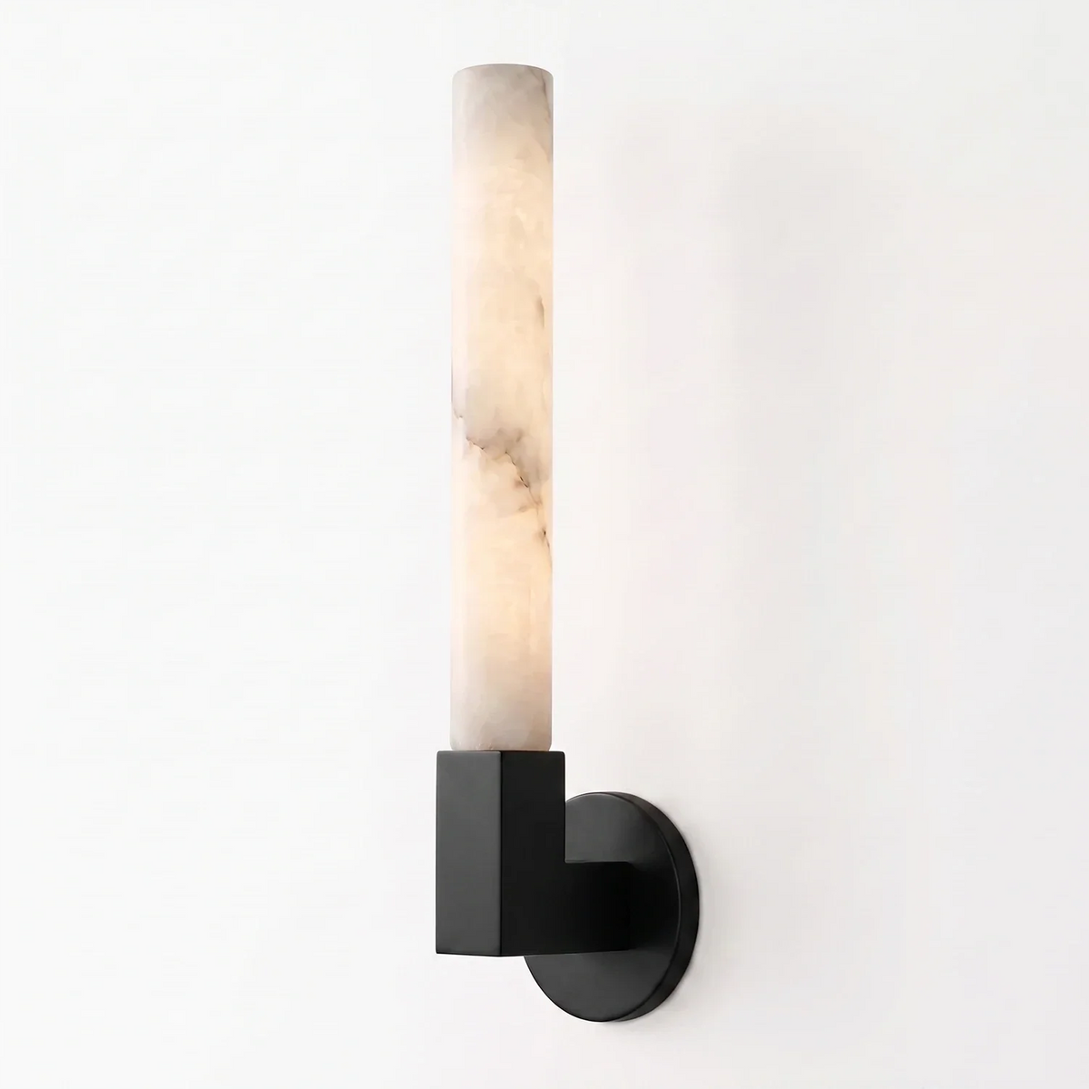 Corvin Alabaster Column Wall Sconce – Alabaster detail 17