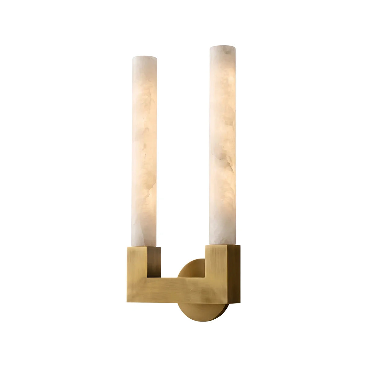Corvin Alabaster Column Wall Sconce – Alabaster detail 23