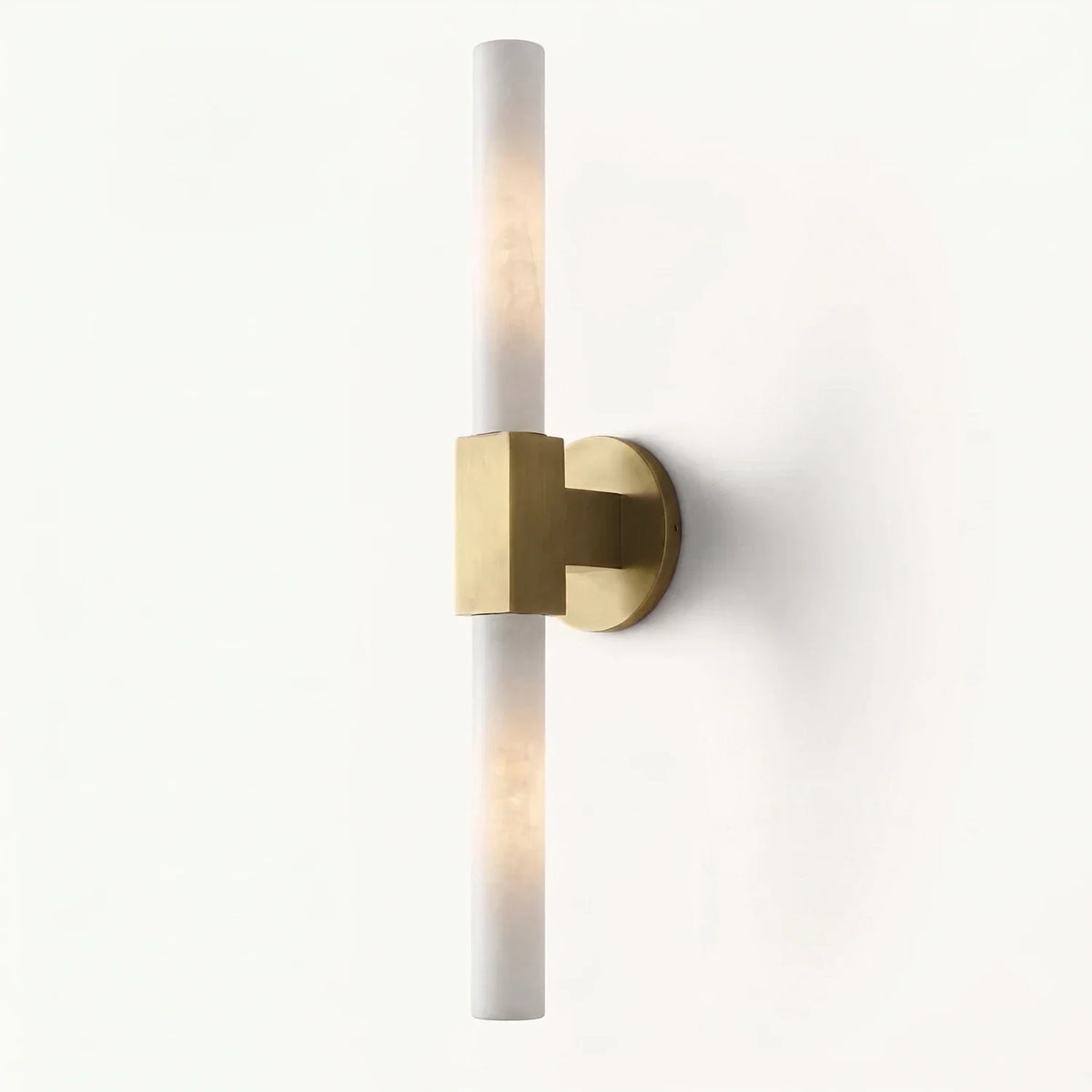 Corvin Alabaster Column Wall Sconce – Alabaster detail 19