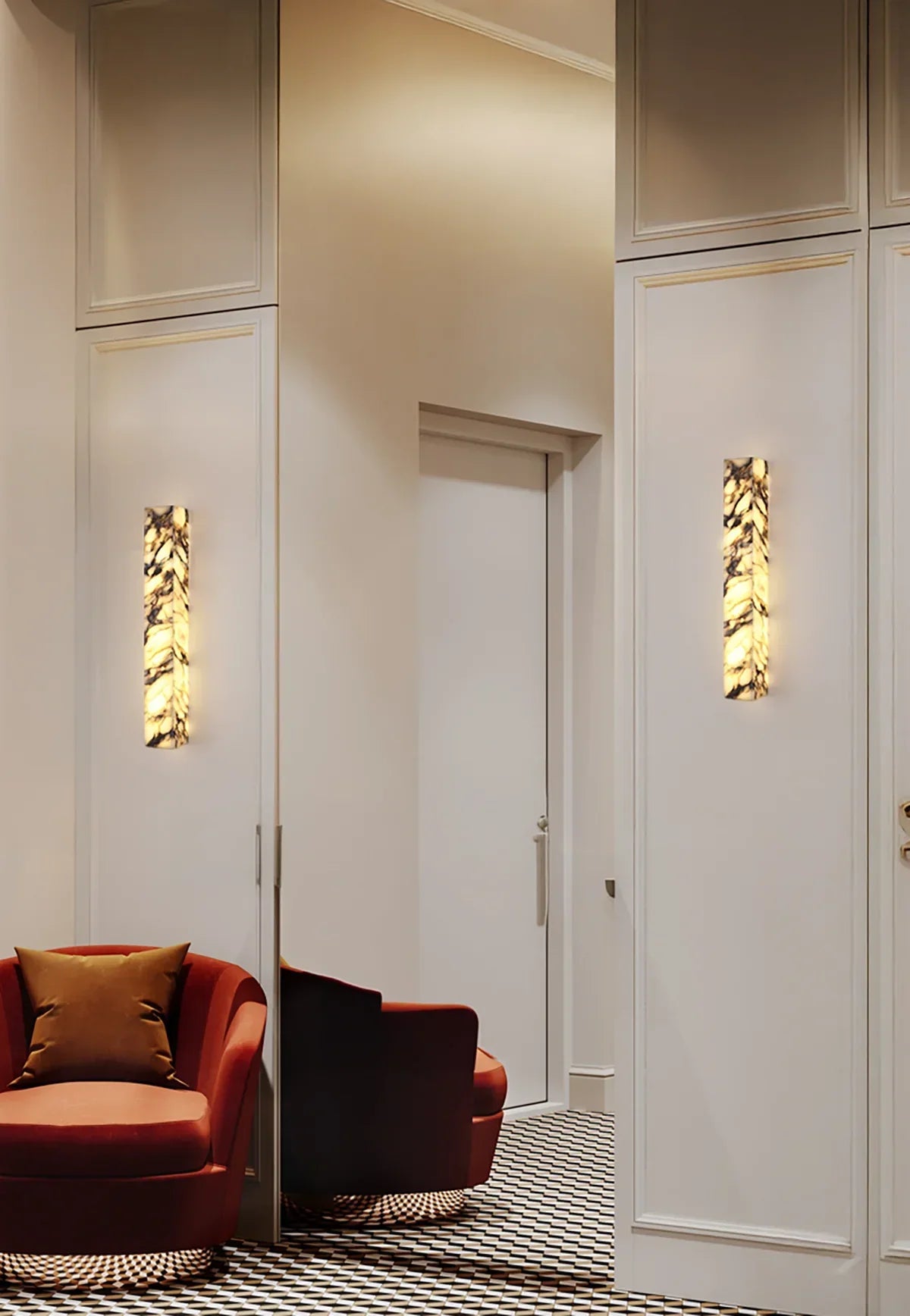 Cuboid Marble Wall Light – Marble detail 9