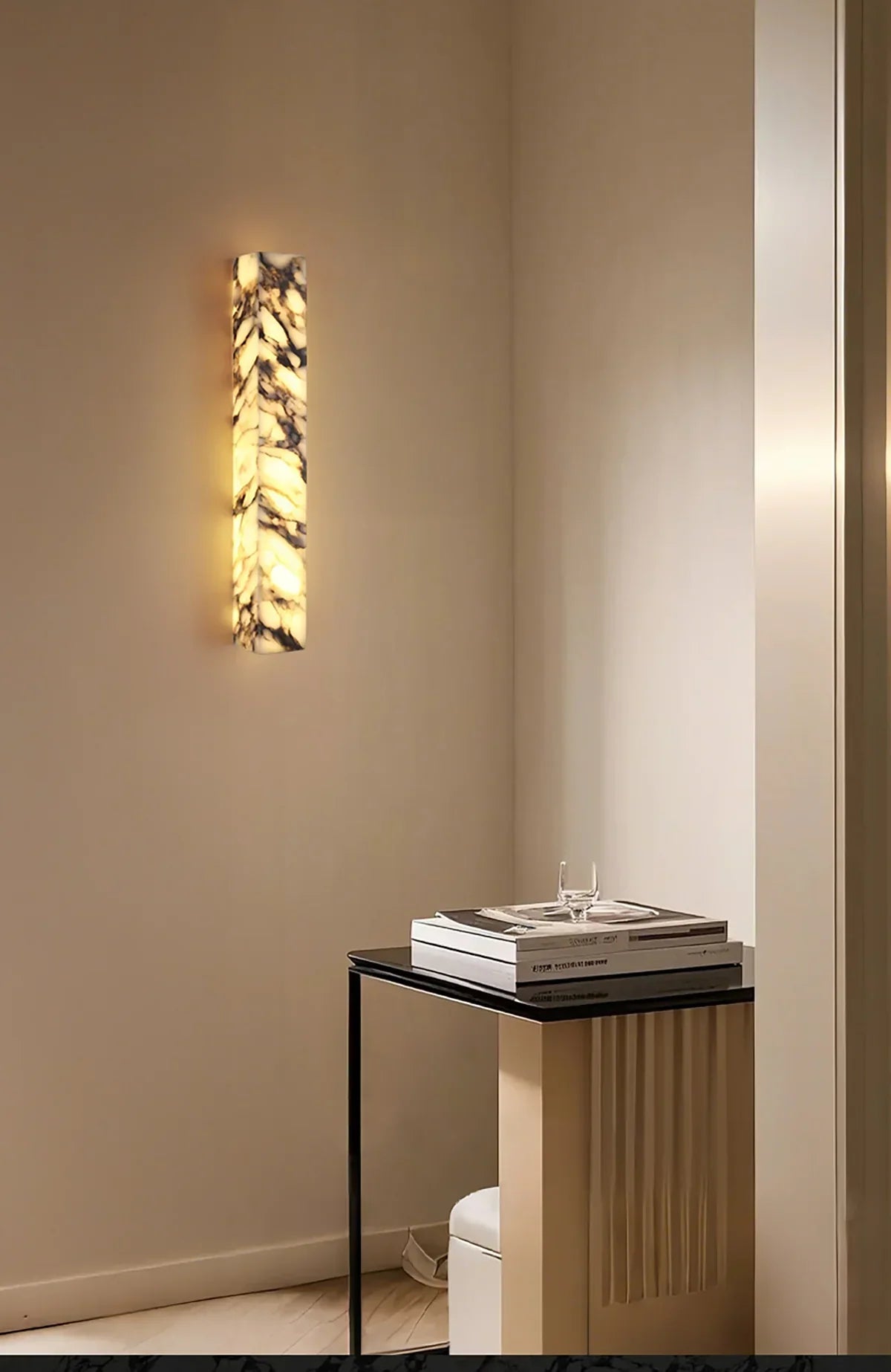 Cuboid Marble Wall Light – Marble detail 6