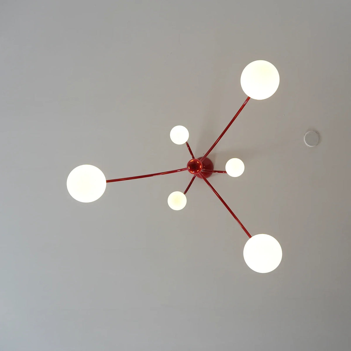 Curved Delaney Multi-Glass Light Chandelier – Glass detail 19