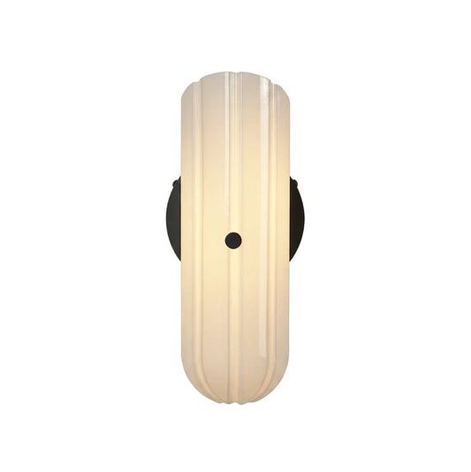 Delphine Fluted Glass Wall Sconce