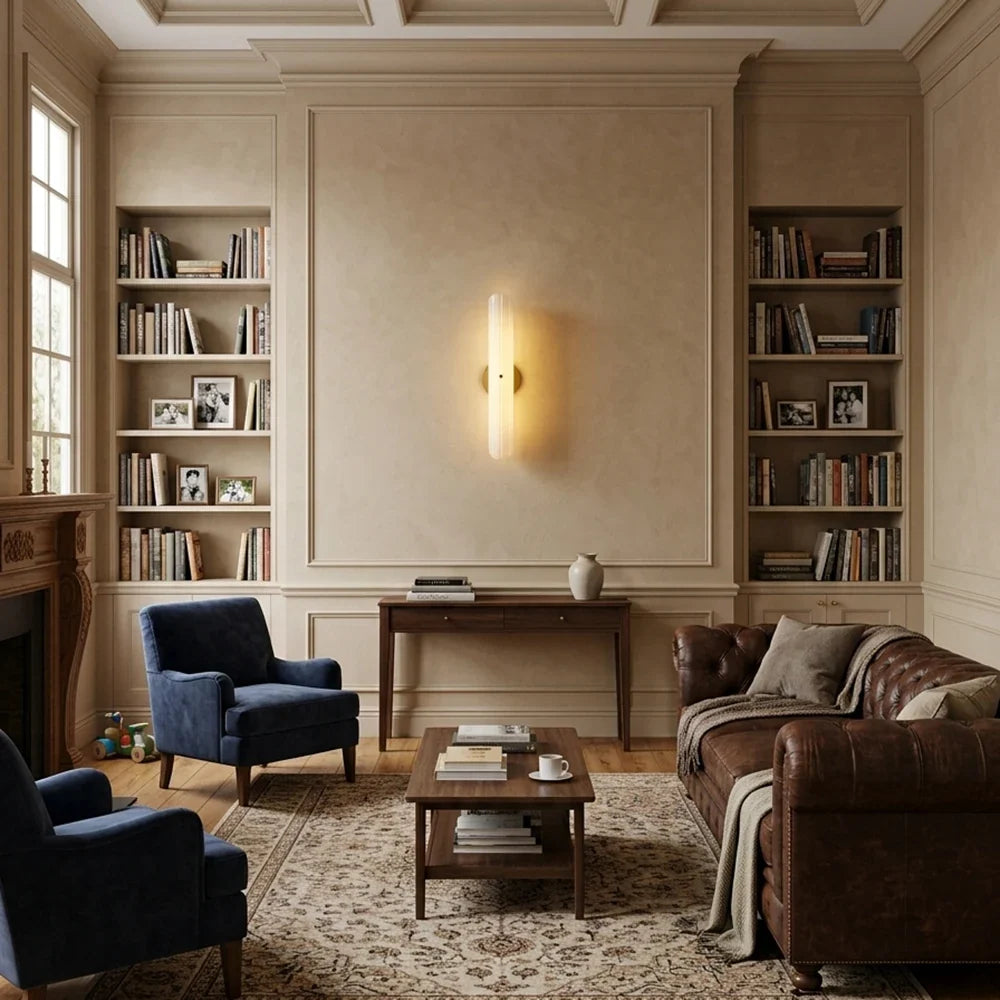 Delphine Fluted Glass Wall Sconce – Glass detail 8