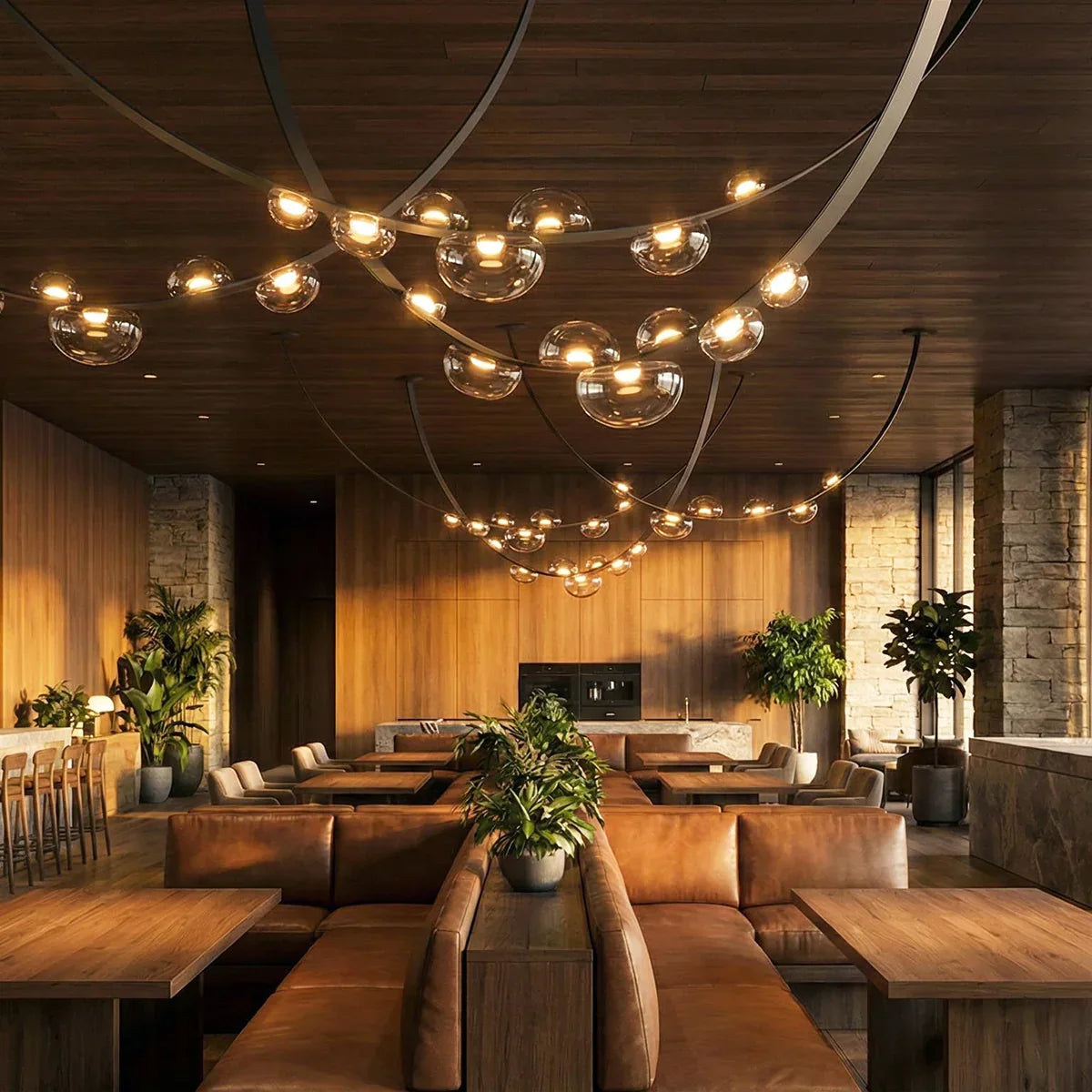 Dew Drops Glass Pendant Lamp – Glass detail 5