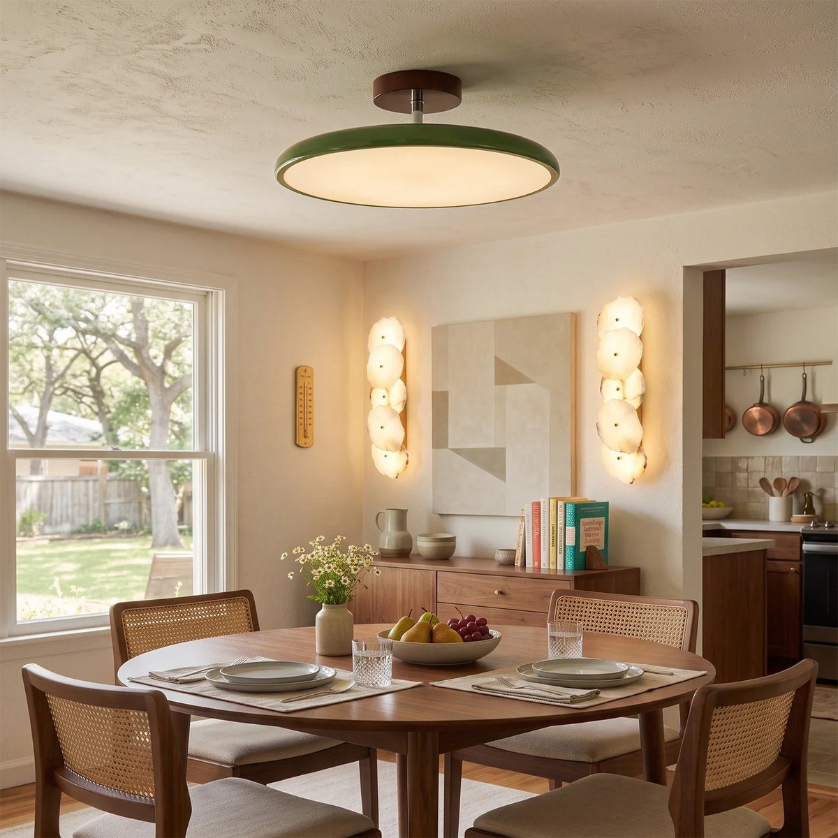 Drift Adjustable Slim Lampshade Acrylic Ceiling Light – Acrylic detail 2