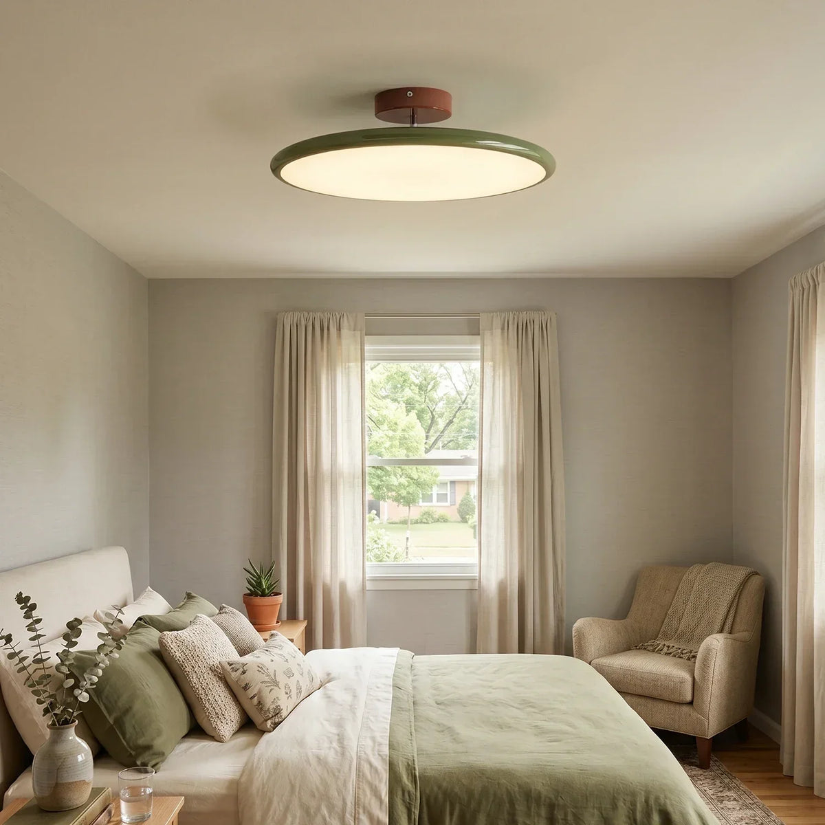 Drift Adjustable Slim Lampshade Acrylic Ceiling Light – Acrylic detail 3