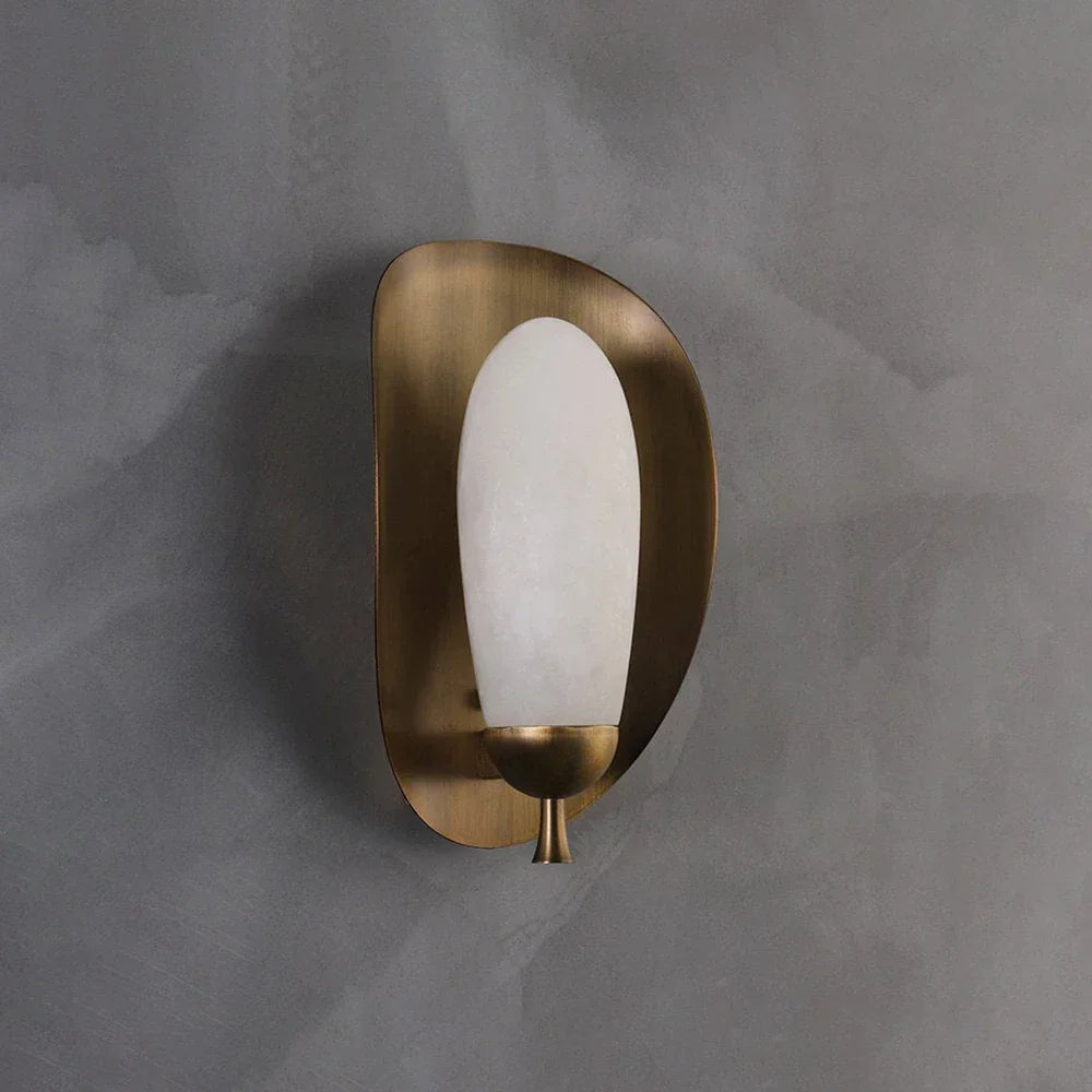 Fruit Solenne Alabaster Wall Sconce – Alabaster detail 13