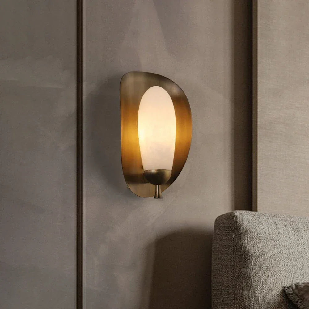 Fruit Solenne Alabaster Wall Sconce – Alabaster detail 10