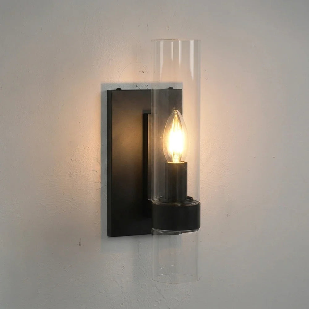Ellery Glass Cylinder Wall Sconce – Glass detail 19