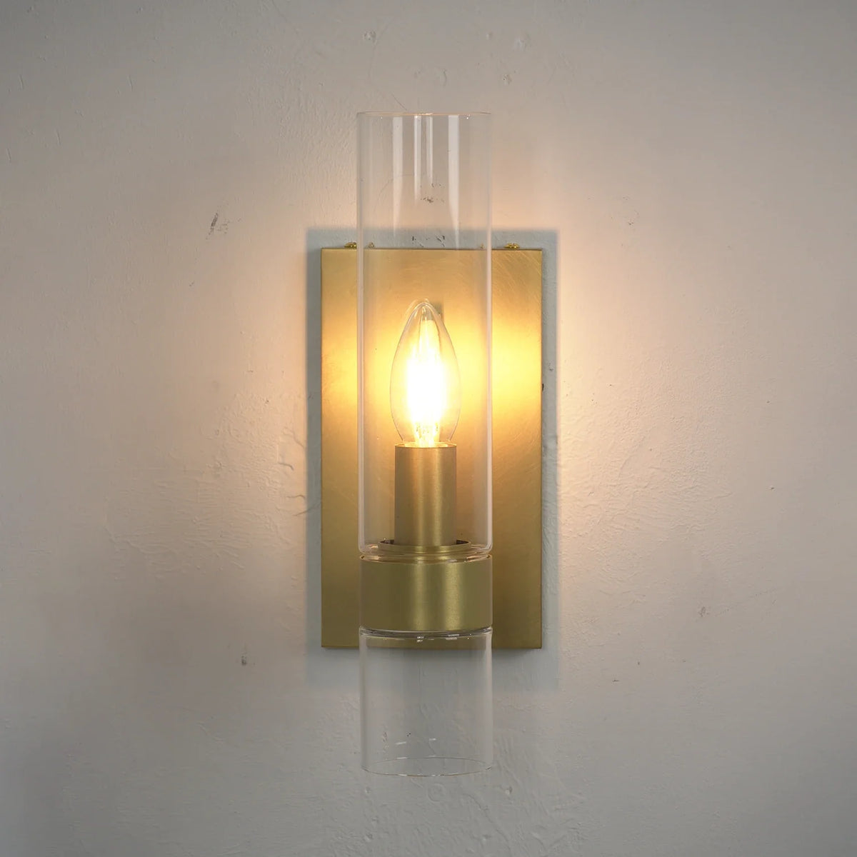Ellery Glass Cylinder Wall Sconce – Glass detail 14