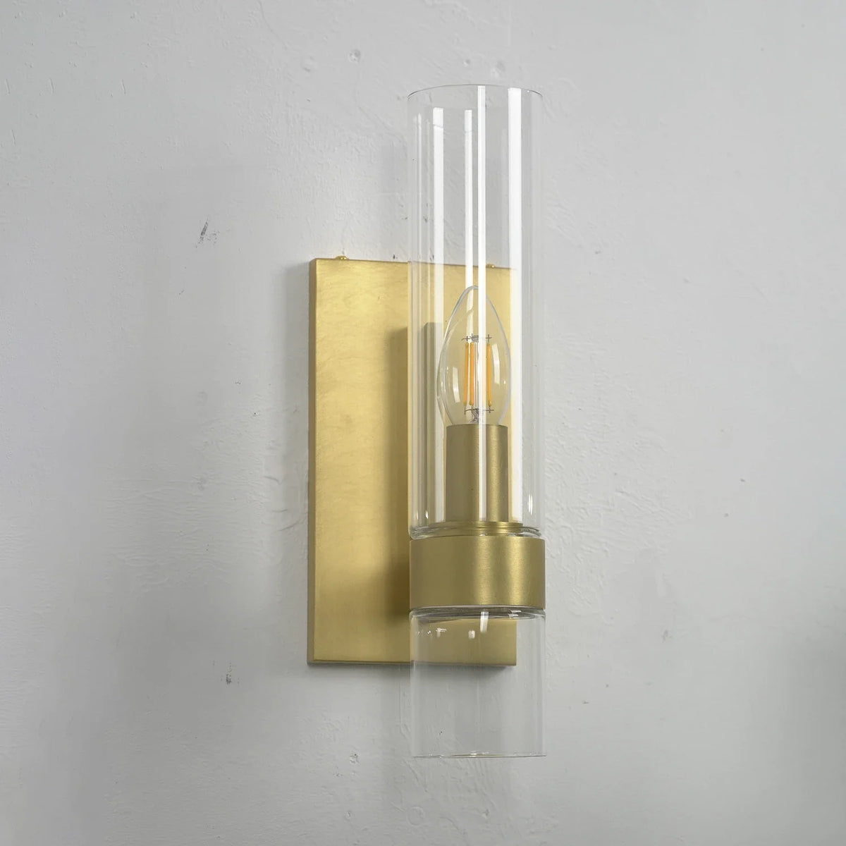 Ellery Glass Cylinder Wall Sconce – Glass detail 15